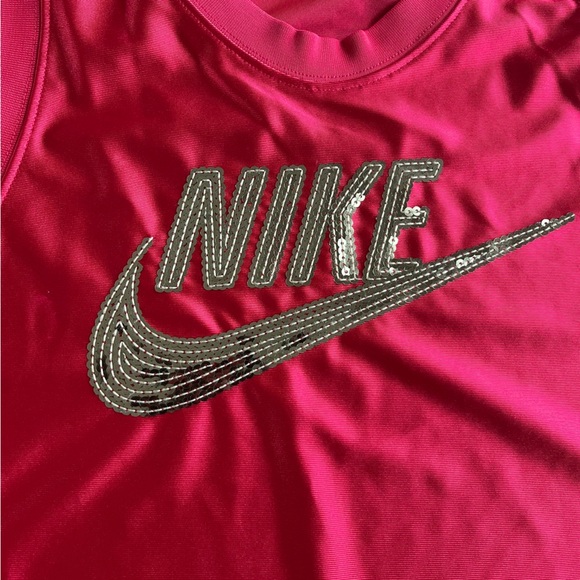 Nike Glam Dunk Jersey Red Gold Women’s SZ M - Picture 3 of 7
